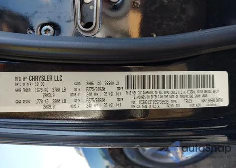 2009 Dodge Ram 1500 Slt/Sport/Trx z USA, uszkodzony, nr VIN 1D3HB13T09S730539